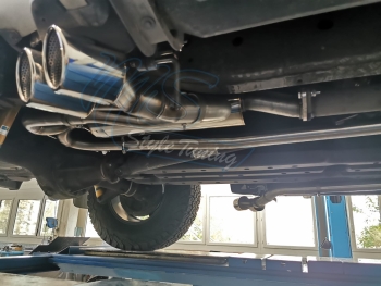 Sportauspuffanlage doppelseitig Sidepipe für Ford Ranger 3.2l  DC 2016-2018