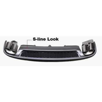 Audi A4 B8 S- line Look Diffusor + Endrohre