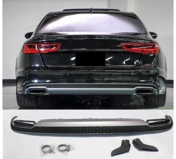 Audi A6 4G S- line Look Diffusor +  Blenden