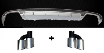 Audi A6 4G S6 Look Diffusor + Blenden