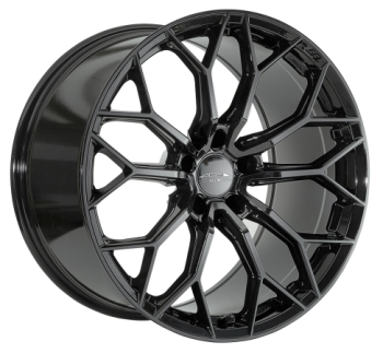 19 Zoll ACE WHEELS Felgen Felge AFF09 Dark Shiny Black    