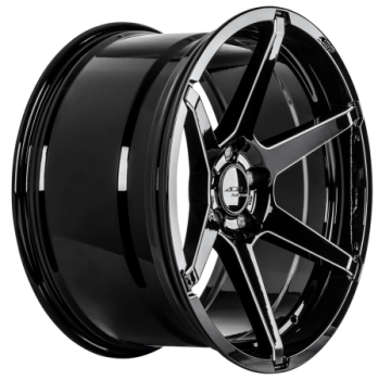20 Zoll ACE WHEELS Felgen Felge AFF06 dark shiny black, spoke milled (BX)