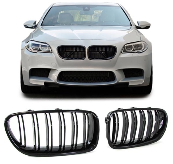5er BMW F10 F11 Performance Nieren Glanz