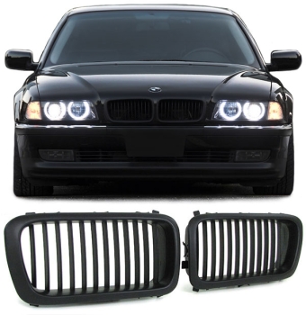 Tuning Schweiz - 7er BMW E38 Sportgrill Grill Nieren Matt