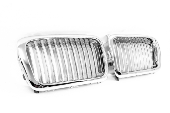 7er BMW E38 Sportgrill Grill Nieren Vollchrom