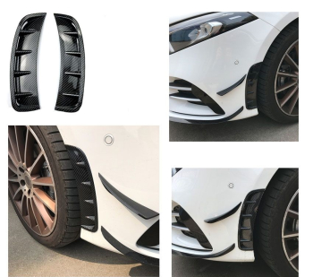 AMG OPTIK LÜFTEINLASSE FRONSPOILER CARBON OPTIK für Mercedes W177 A-Klasse