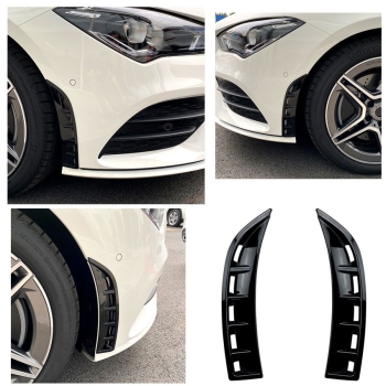 AMG OPTIK LÜFTEINLASSE LÜFTUNG LUFTHUTZE FRONSPOILER für Mercedes C118 CLA