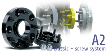 POWERTECH A2 Spurplatten Distanzscheiben 25/50mm für FORD RANGER RAPTOR (2019-2022)