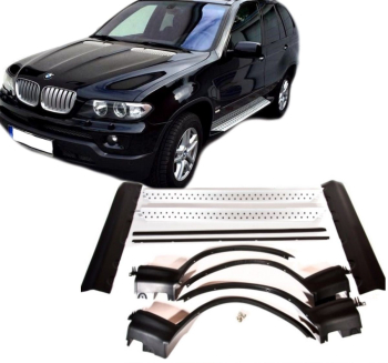 Radlaufleisten-Trittbretter-Schweller BMW X5 / E53